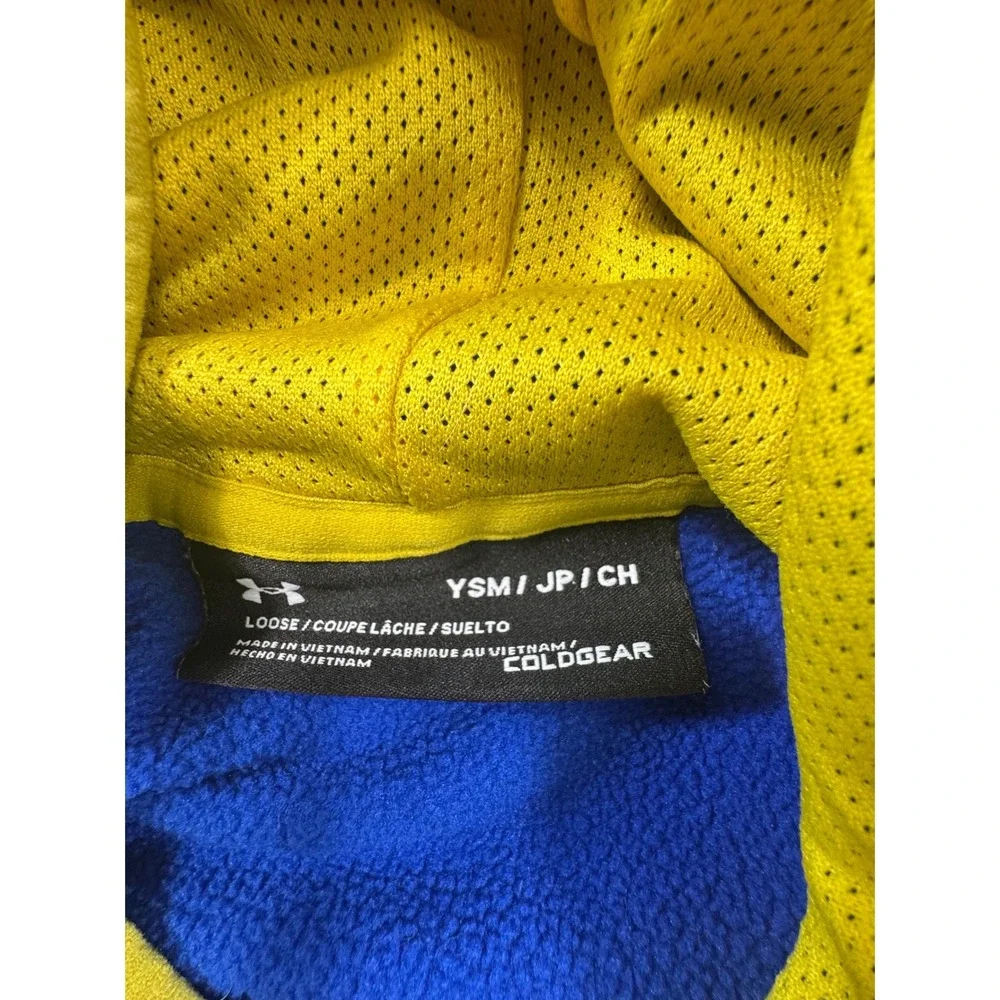 Under Armour Kids Royal Blue ColdGear Hoodie Youth Size YSM‎